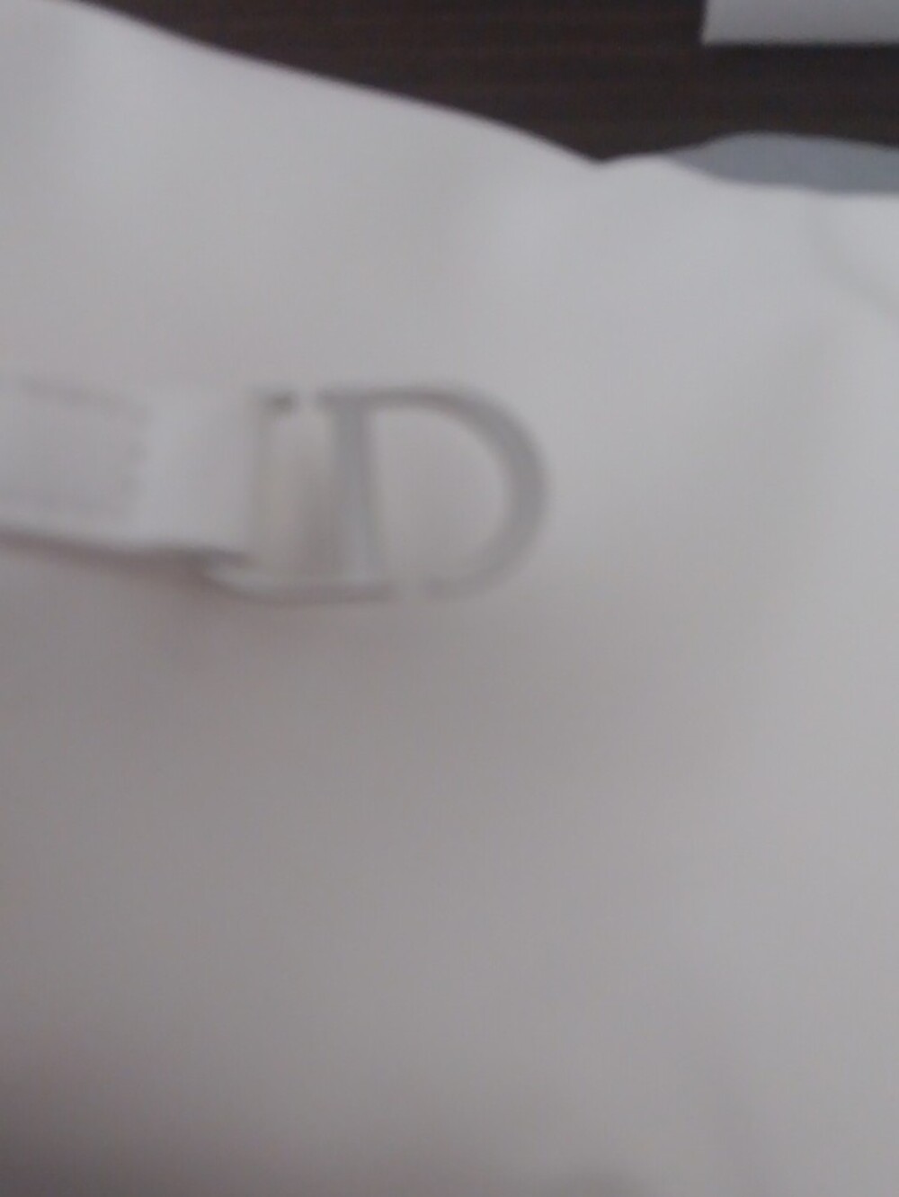Dior White Leather Mini Roll-Top Shoulder Bag - Picture 5 of 10